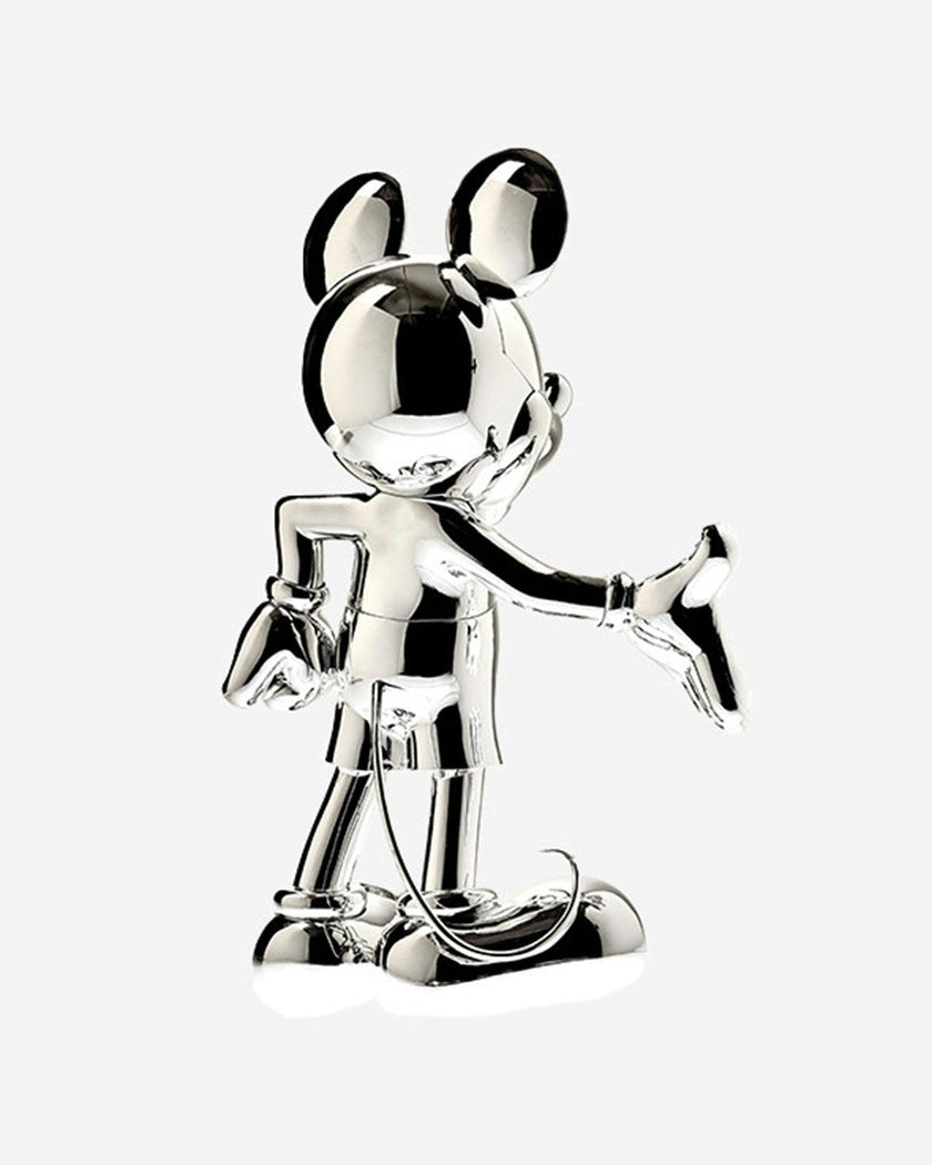 Mickey Mouse WELCOME Silver 12in