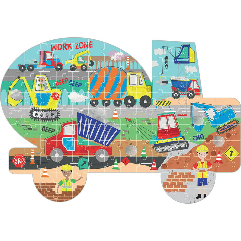 Construction 120pc Shaped Puzzle