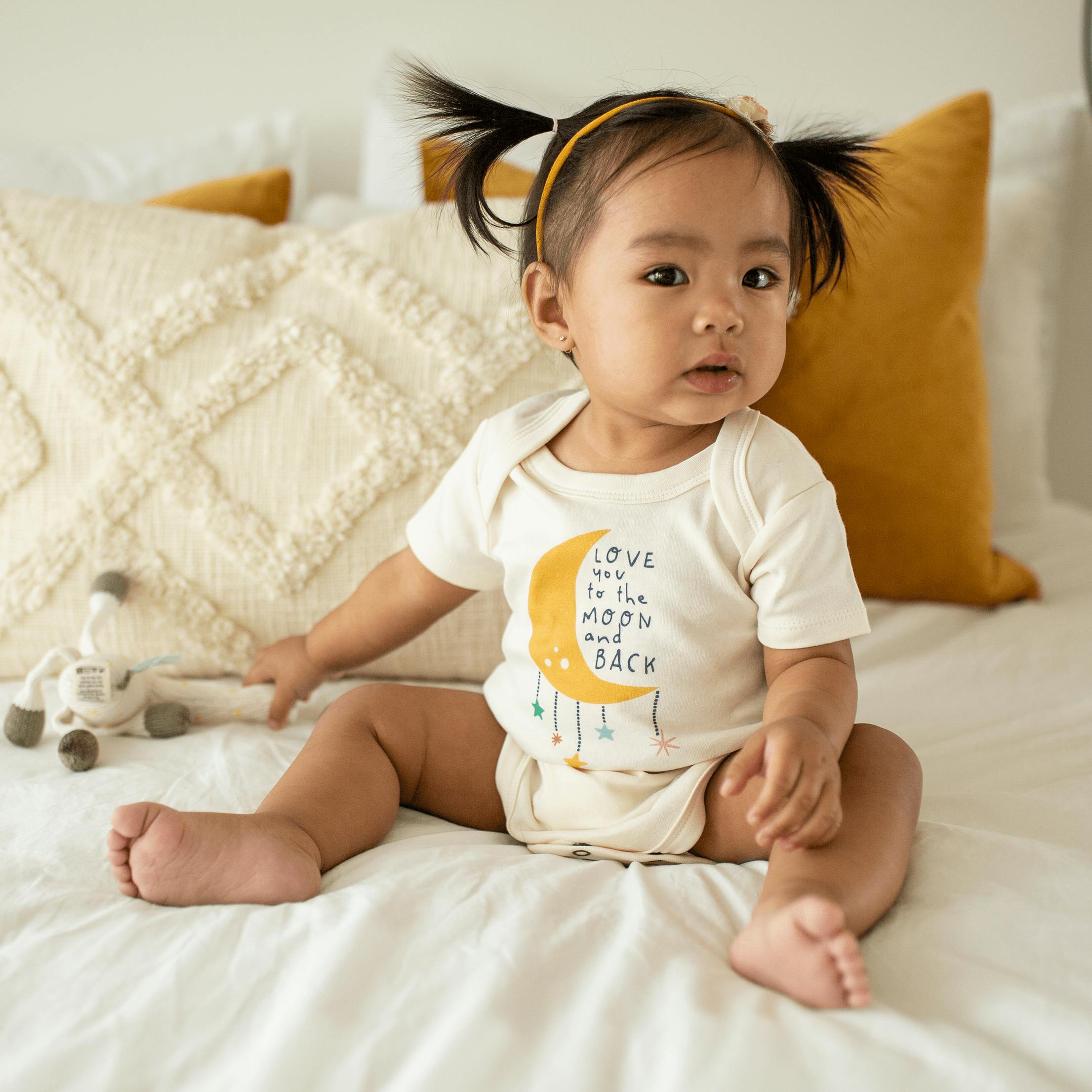 graphic bodysuit | moon and back