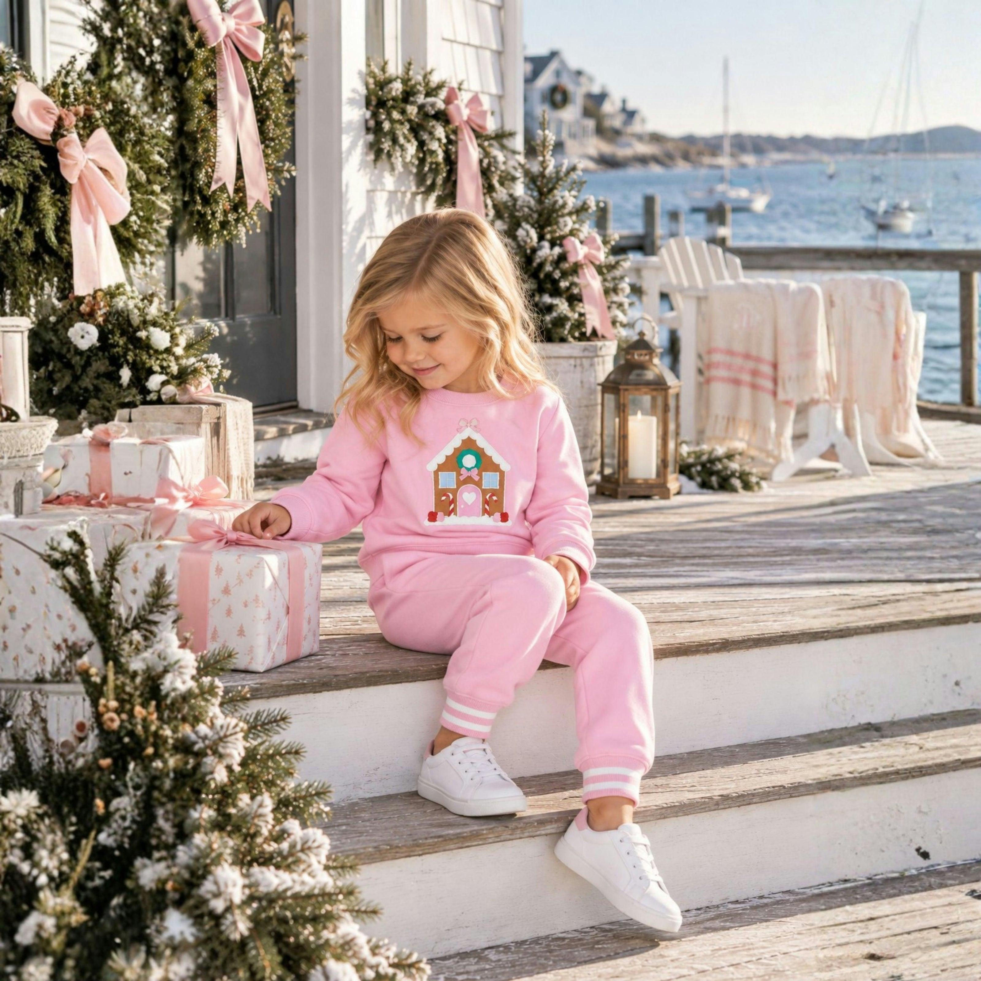 Gingerbread Sweatshirt & Jogger Set