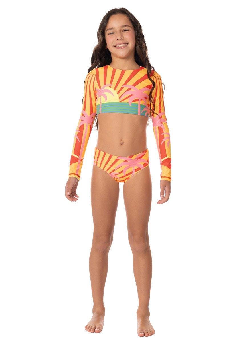 Maaji Jungle Sway Brissa Girls Rashguard Set