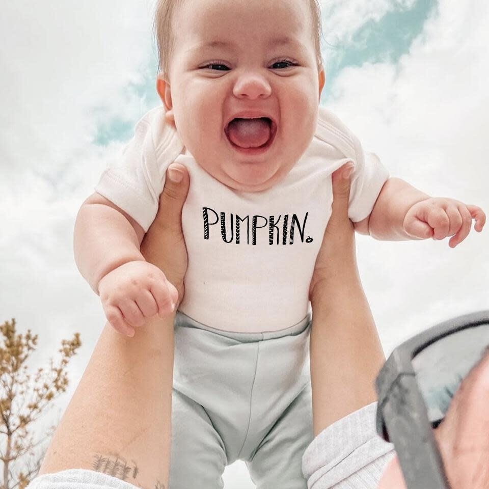 graphic bodysuit | pumpkin