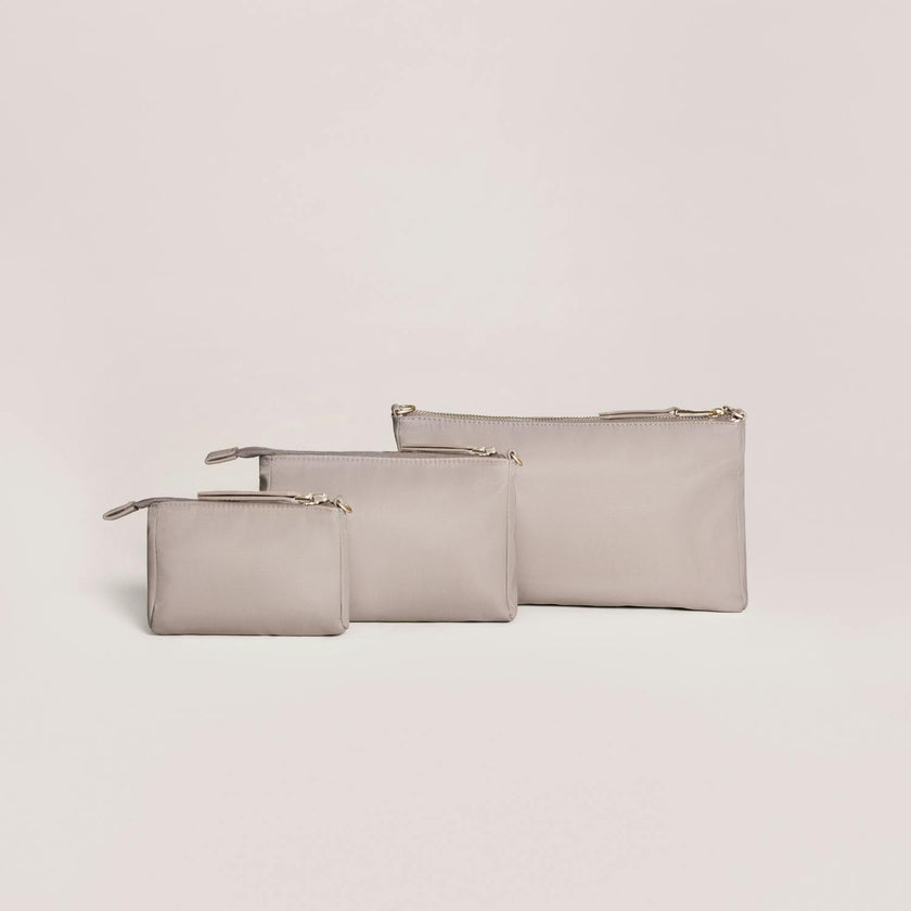 Diaper Bag-Fit 3-Piece Pouch Set