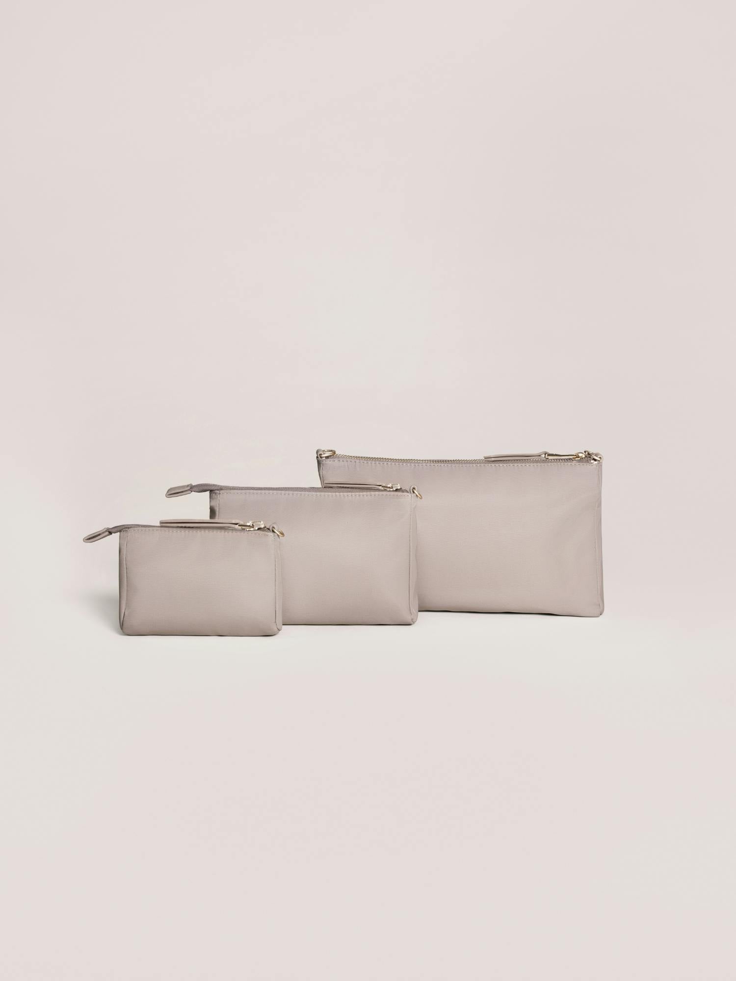 Diaper Bag-Fit 3-Piece Pouch Set