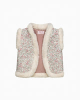 Arabella Quilted Fur Gilet