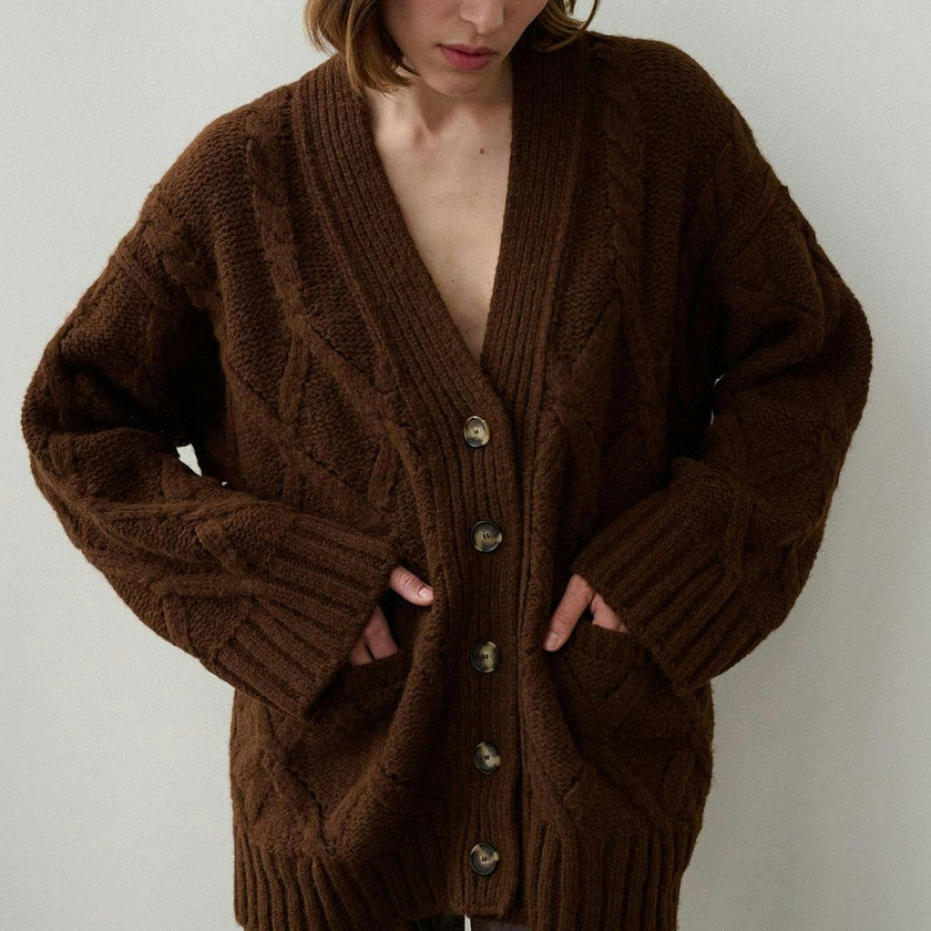 KAYLN CARDI | OATMEAL MELANGE