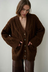 KAYLN CARDI | OATMEAL MELANGE