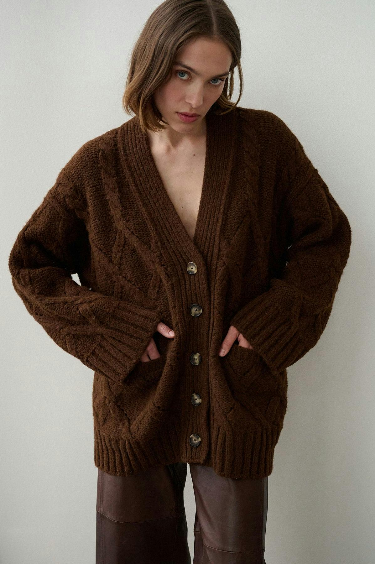 KAYLN CARDI | OATMEAL MELANGE