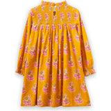 Smocked Long Sleeve Dress