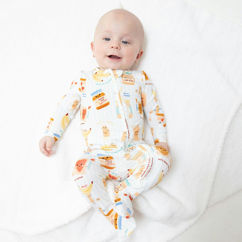 Spread the Love - 2 Way Zipper Footie