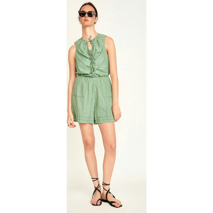 Woodstock Long Line Short in Mint