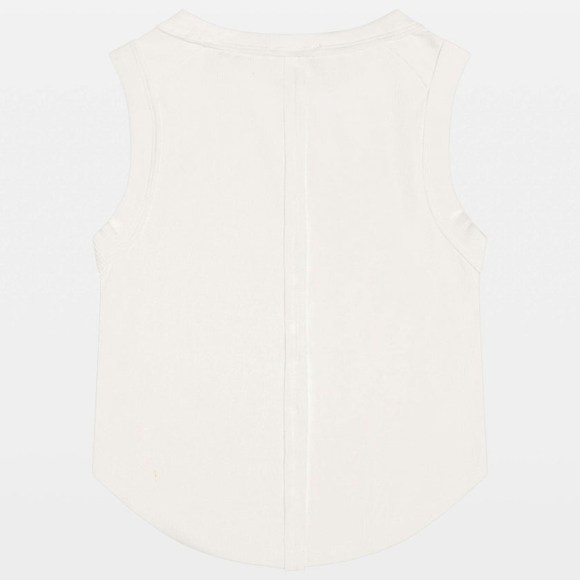 Tenly Rayon Rib Exposed Seam Tank Top