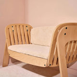 Cushions for KODO co-sleeping bed bench FUR MILK