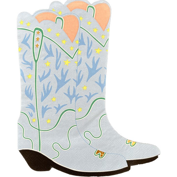 Cowboy Boots Large Napkins