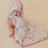 Premium Baby Knit Hooded Towel - Diana