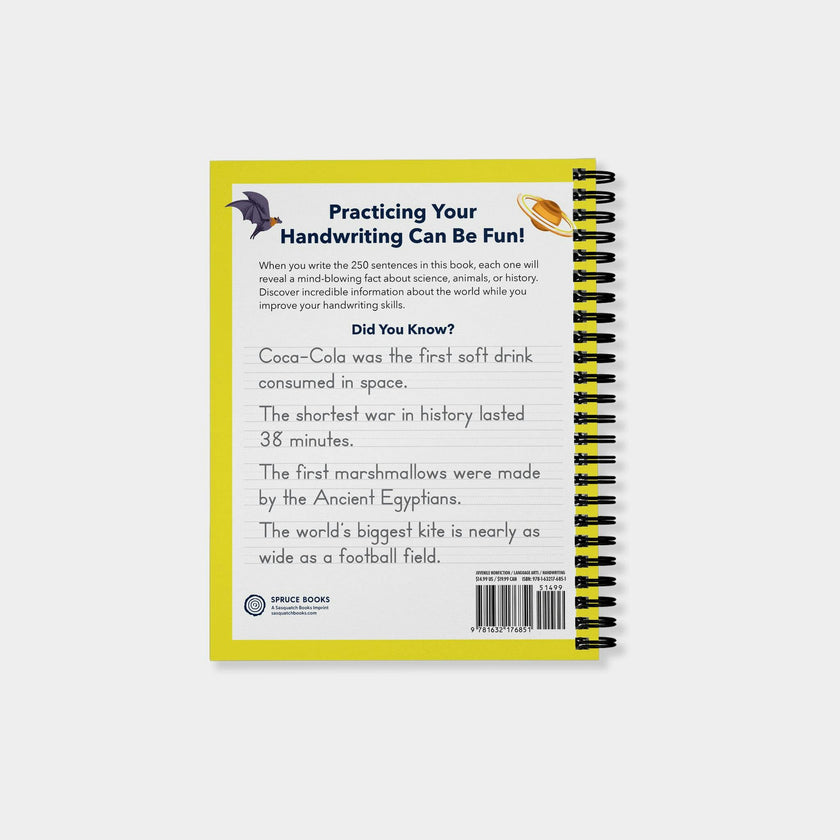 Print Handwriting Practice for Kids 8-12