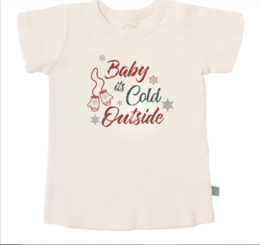 graphic tee | baby its cold outside