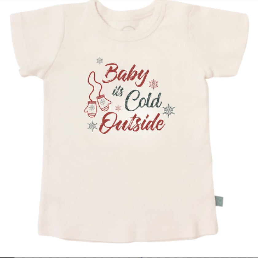 graphic tee | baby its cold outside