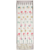 Floral Pattern Candles