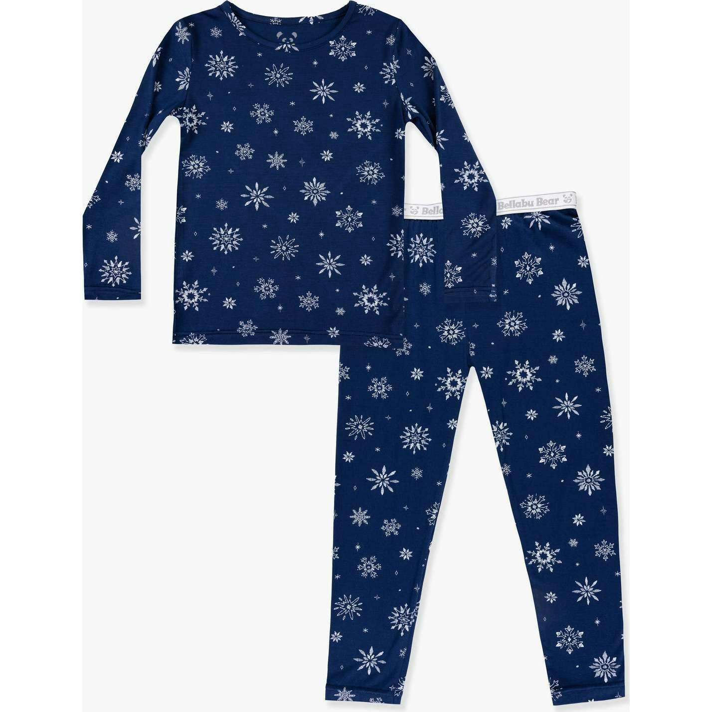 Snowflake Bamboo Kids Pajamas