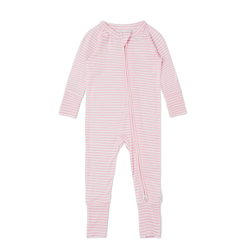 Ballet Stripe Bamboo Sleeper