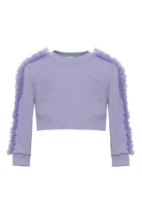 Lilac Poppy Sweatshirt