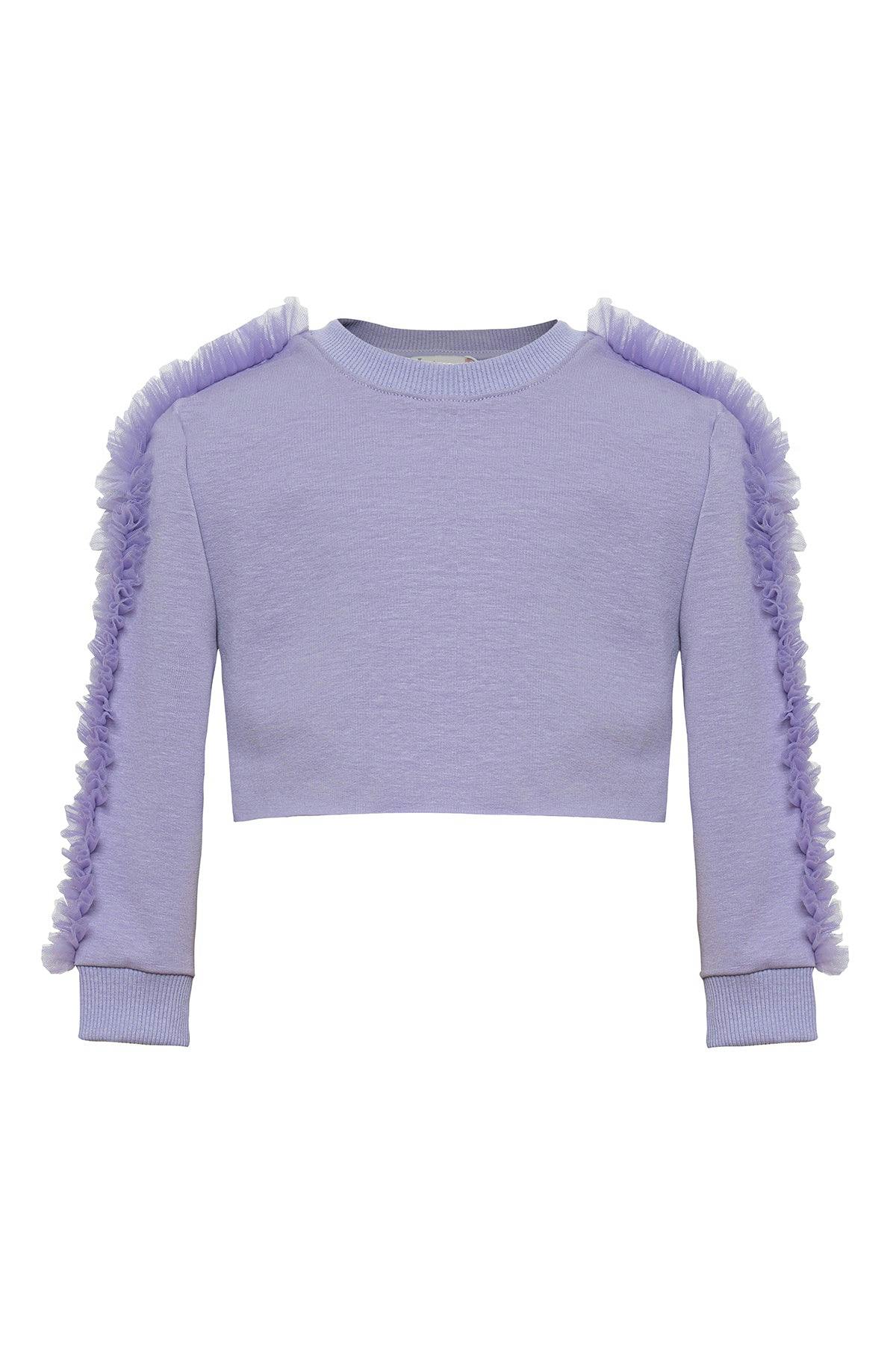 Lilac Poppy Sweatshirt