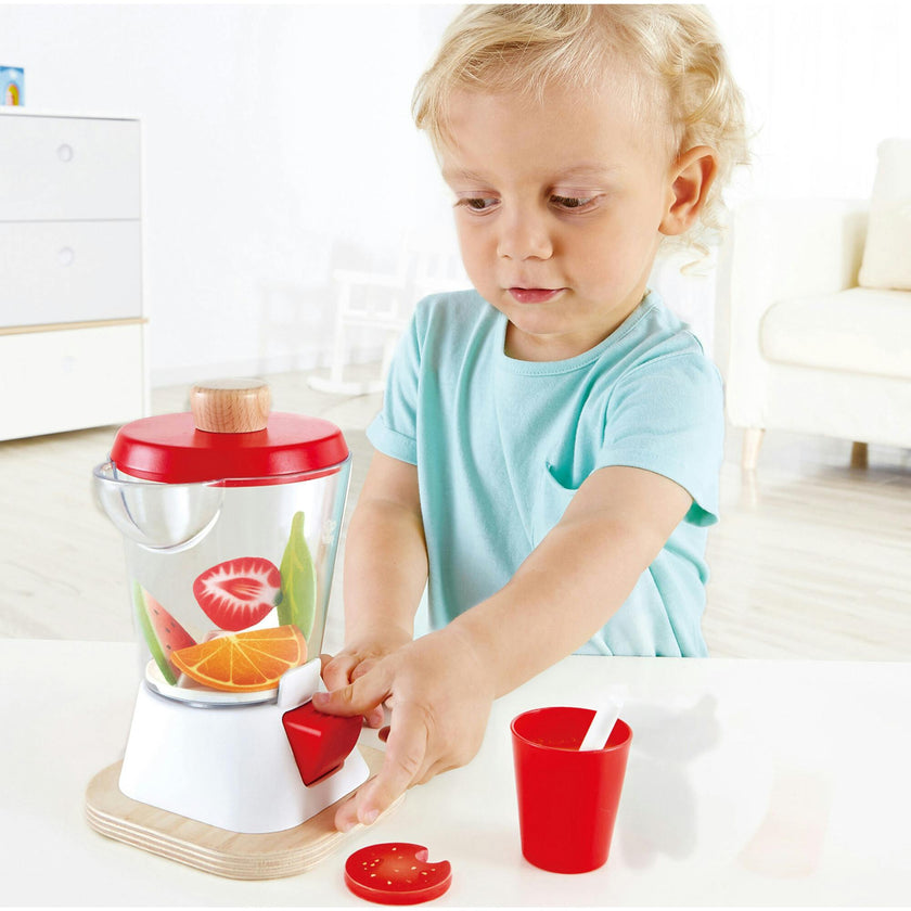 Smoothie Blender Wooden Kitchen Accessory Playset
