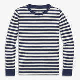 Kids organic PJ top in stripe