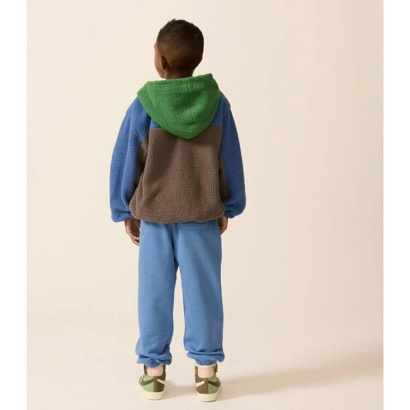 Polar Fleece Zip Up in Blue Note