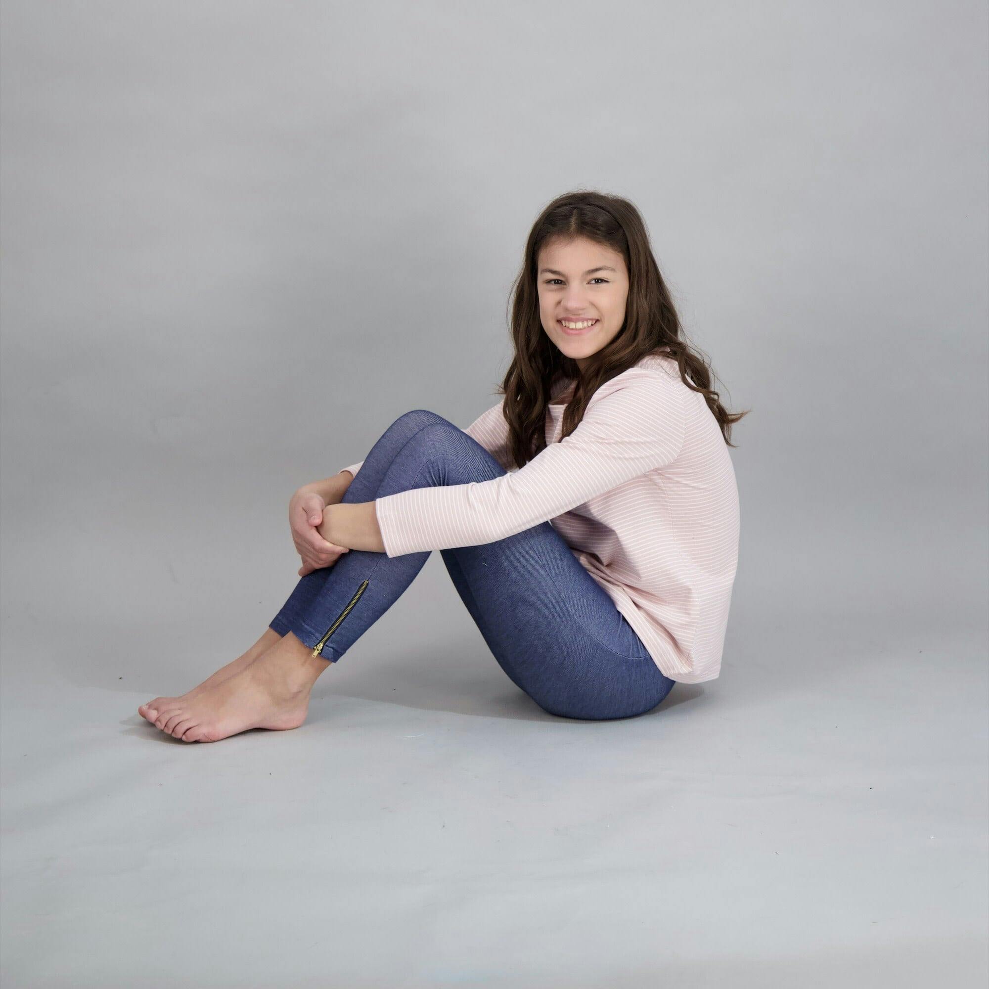 Emory Tween Top, Stripes