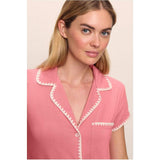 Frida TENCEL Modal Shortie Short PJ Set, Pink