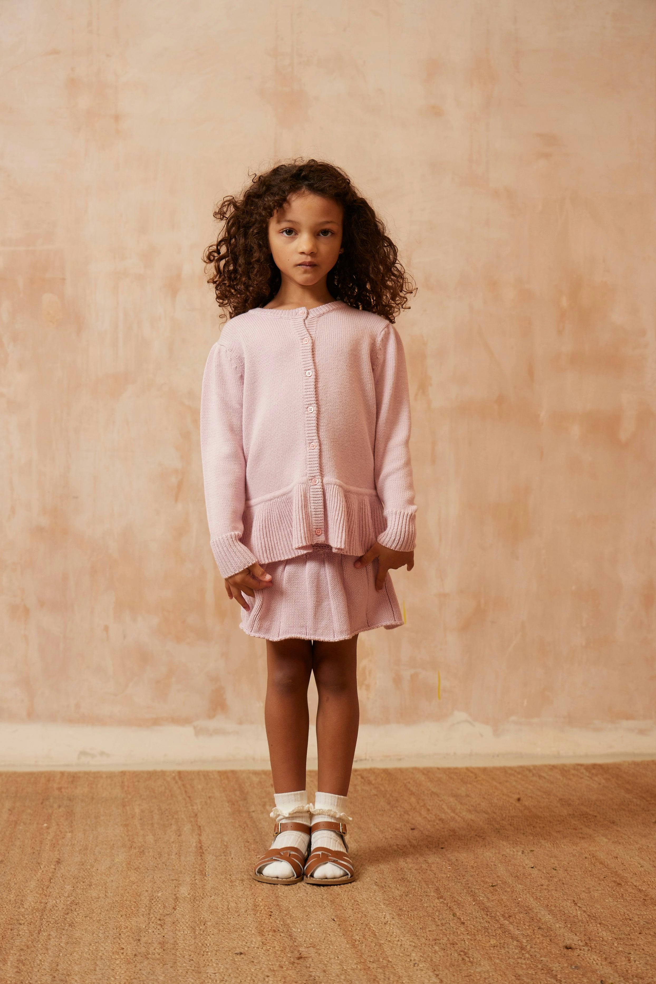 Ruffled Hem Jacket | Lilac