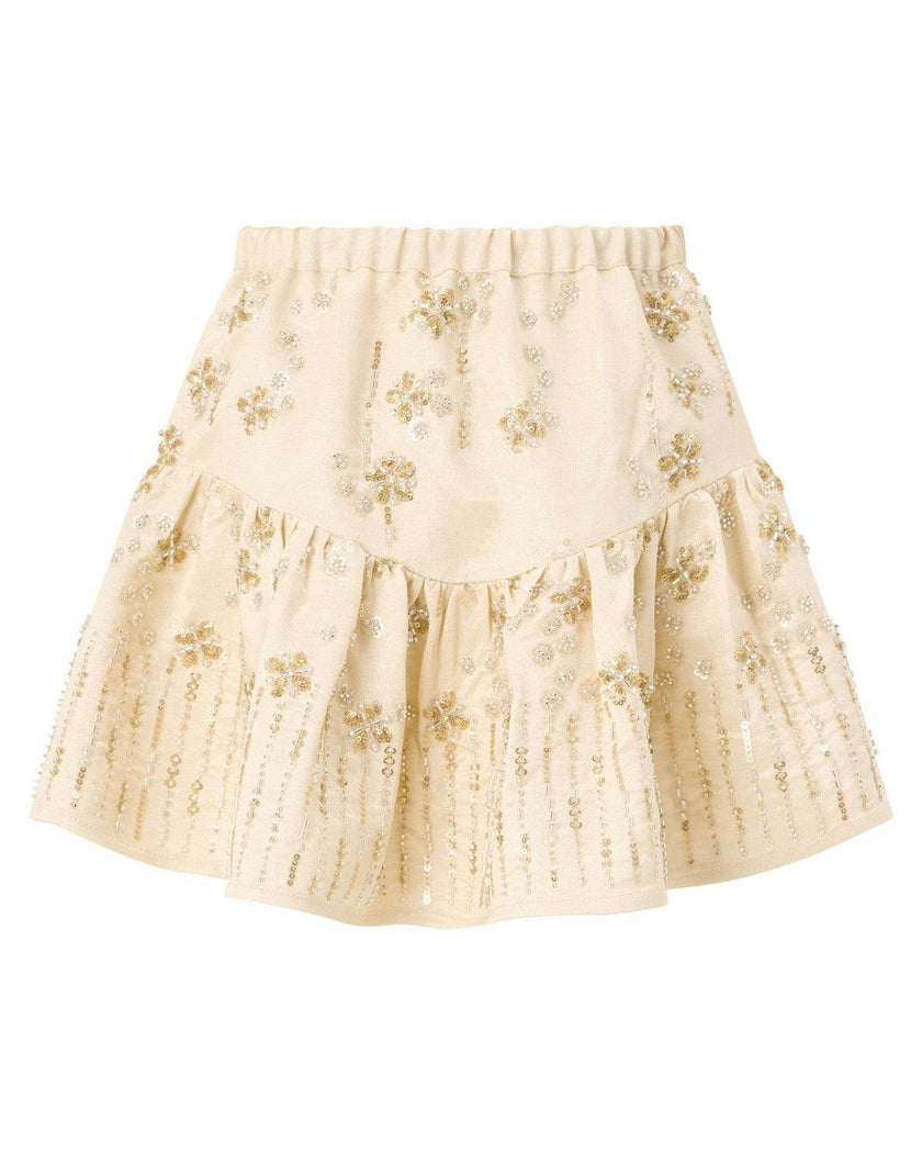 Adriana Beaded Mini Skirt