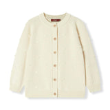 Snow Knit Popcorn Cardigan