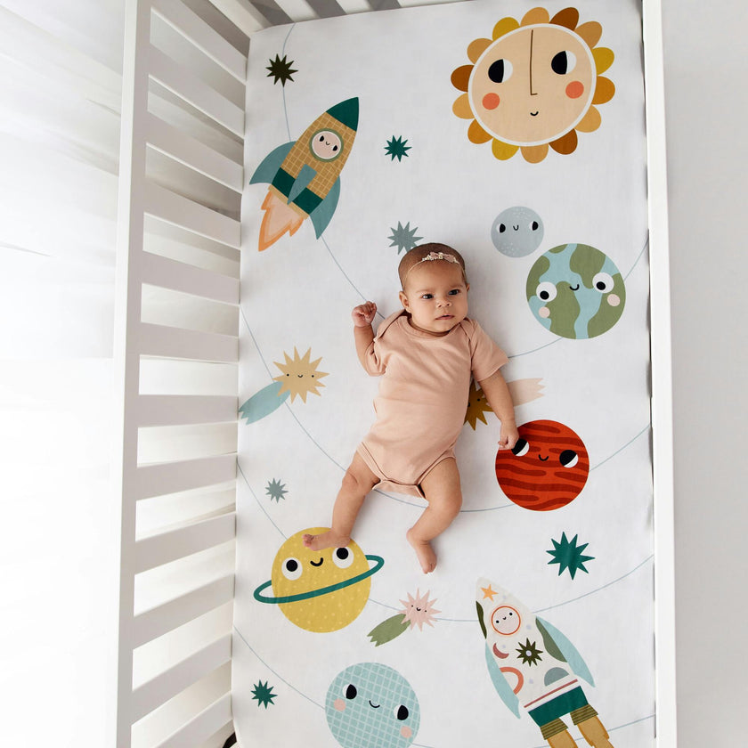 Space Explorer Standard Crib Sheet