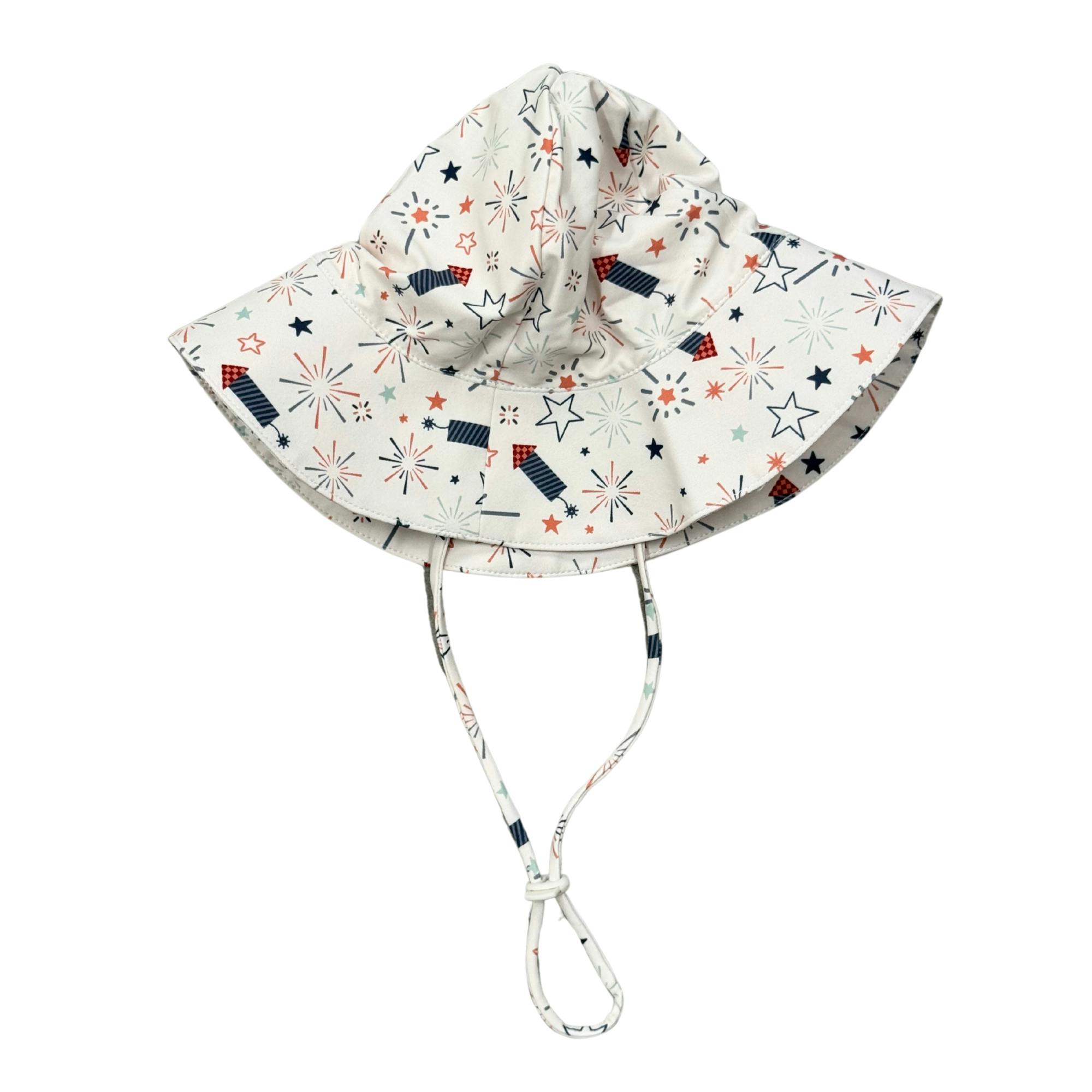 Sun Hat in Fireworks