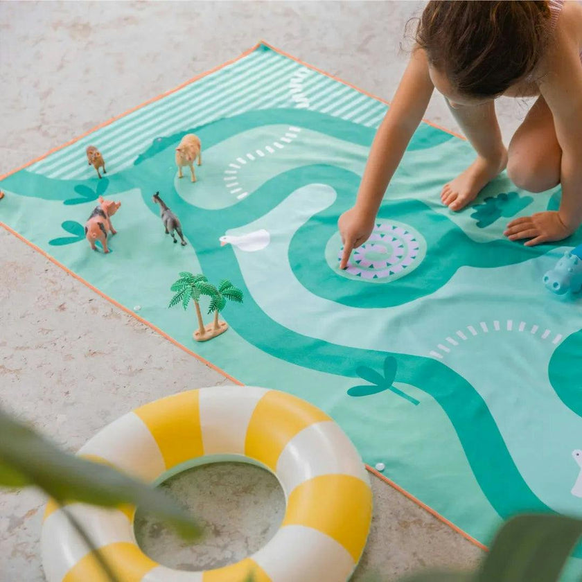 Play Towel Safari – Double-Sided Kids Play Towel