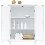 Versailles Wooden Floor Cabinet with 2 Shelves