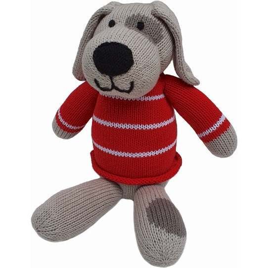 Valentine Puppy Plush, Red