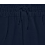 Navy Logo Cotton Shorts