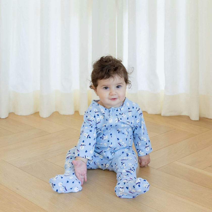 Zippered Footed Onesie