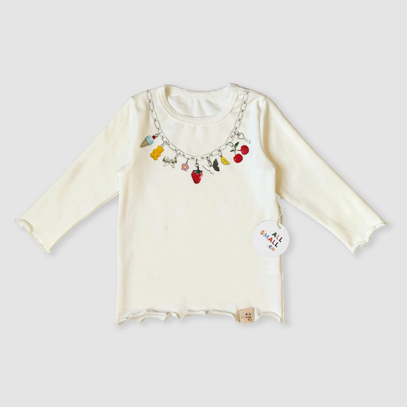 Charm Necklace Tee