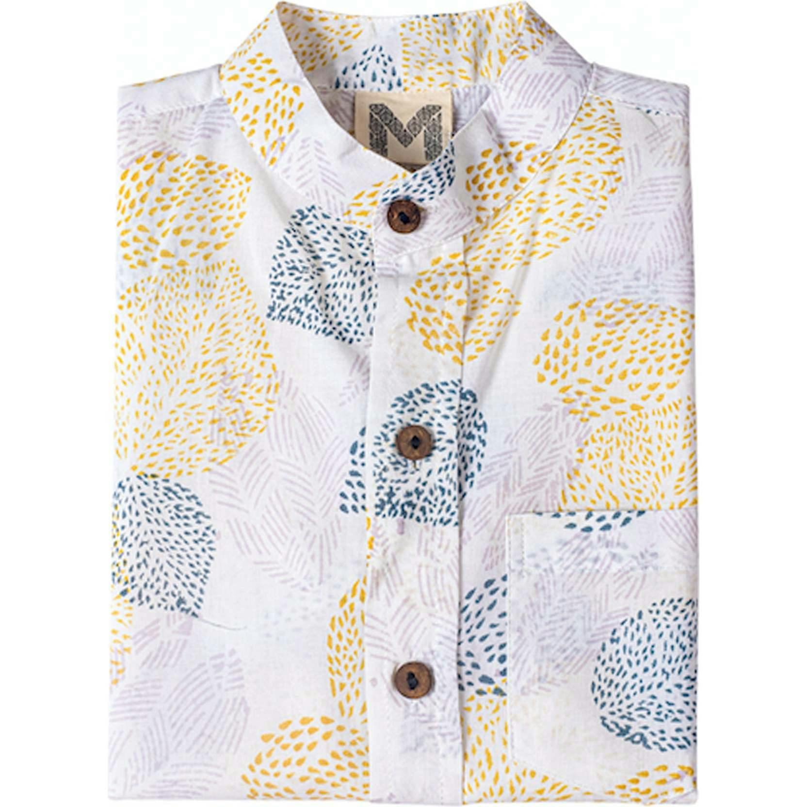 Block Printed Shirt for Boys