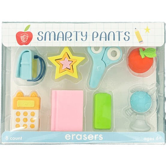 Smarty Pants Eraser Set