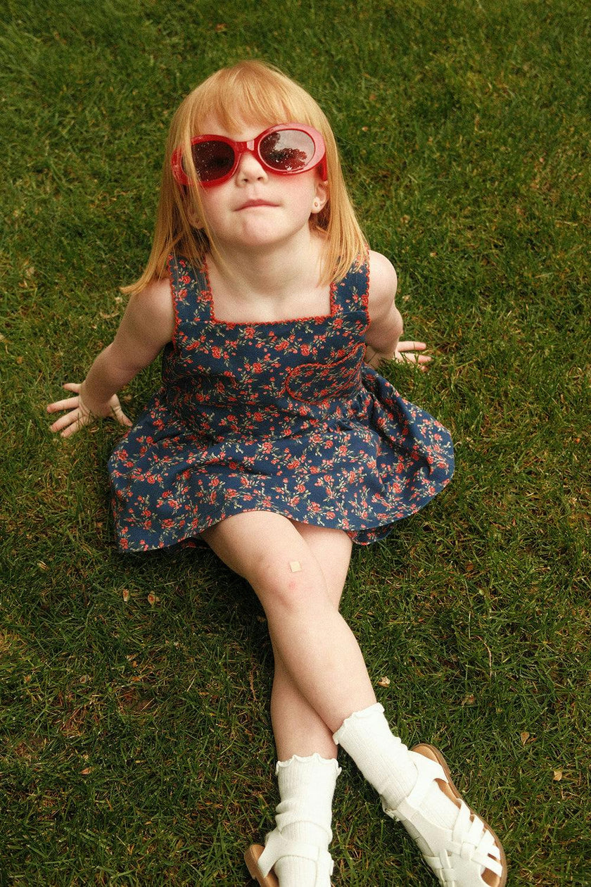 Mini Blair Set in Midnight Vibrant Chintz