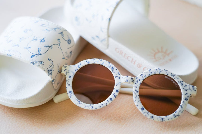 Original Round Sustainable Sunglasses | Bio-Based  Bendable Polarized