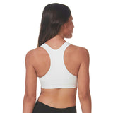 Racer Seamless Sports Bra - White