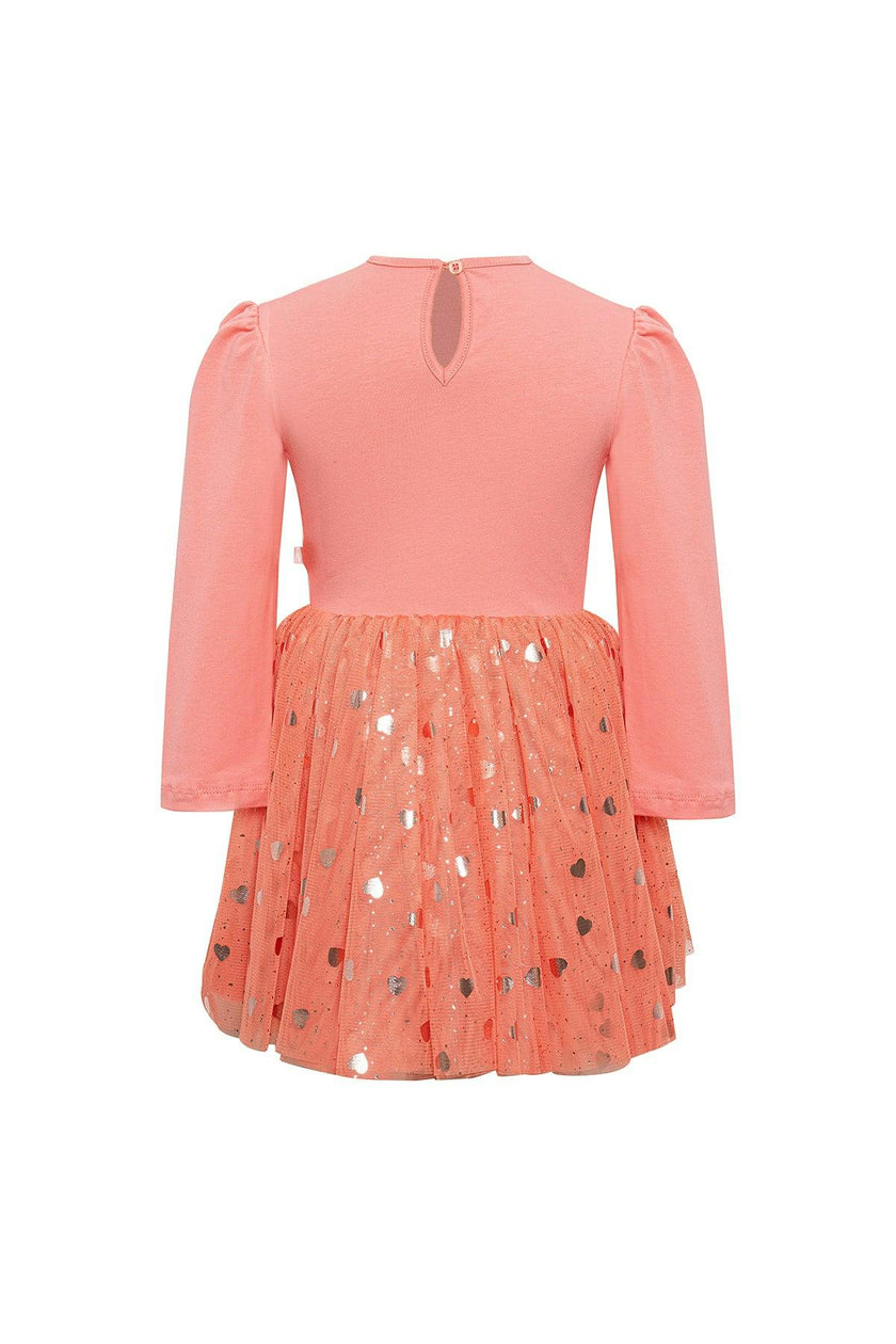 Gleam Coral Tutu Dress