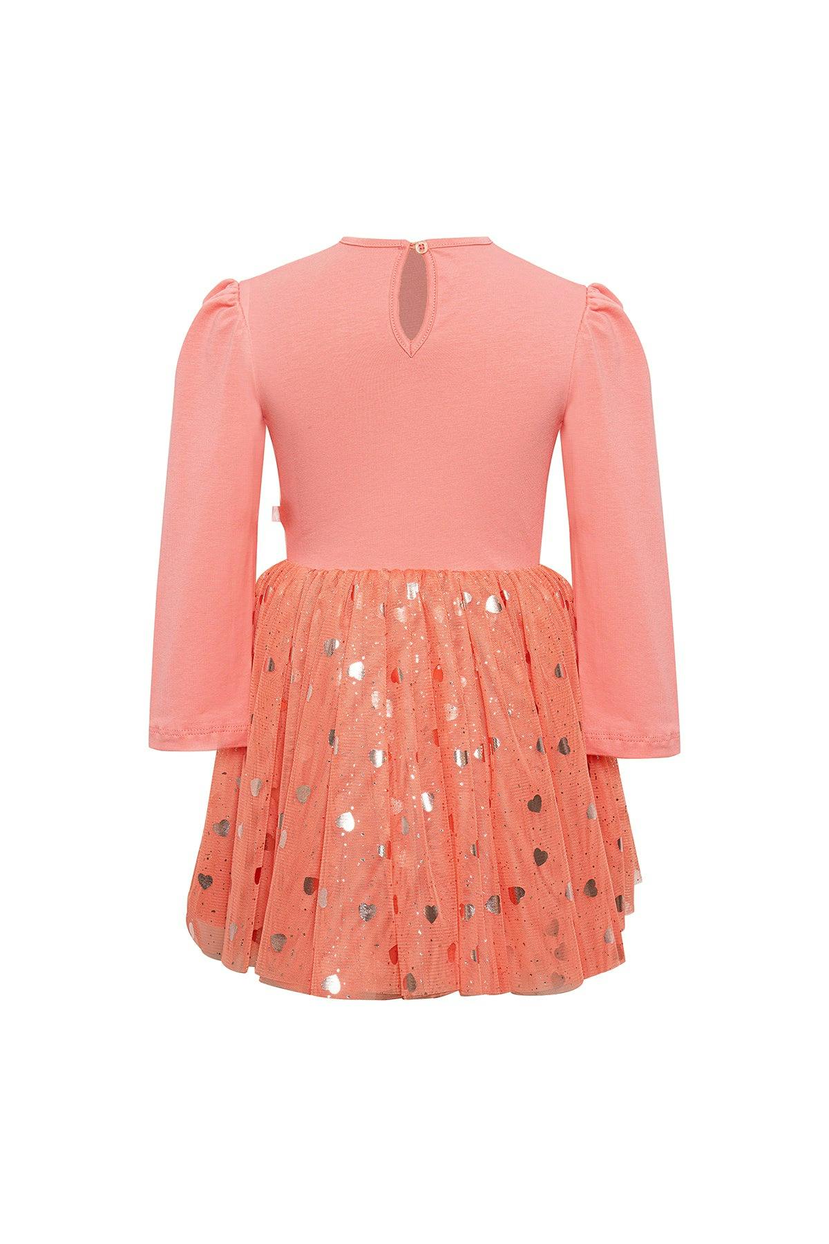 Gleam Coral Tutu Dress